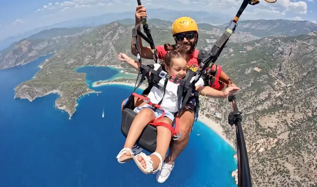 Muğla'nın Fethiye ilçesinde yamaç