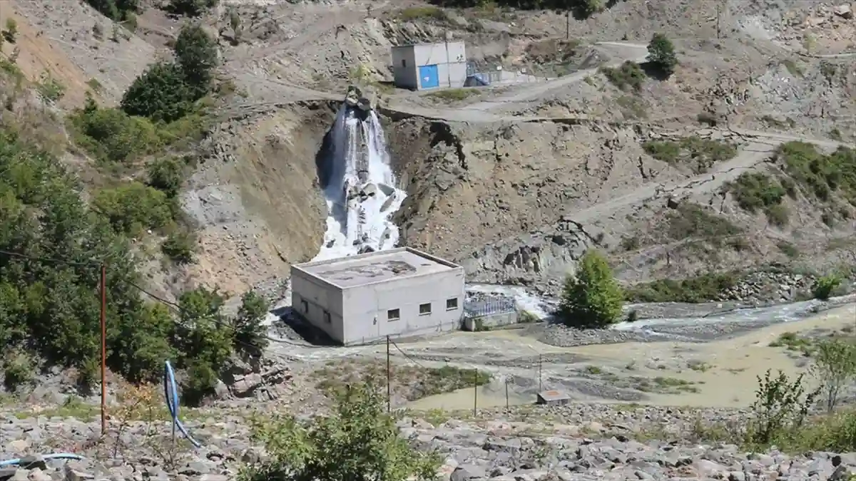 Amasya’da heyelan meydana geldi