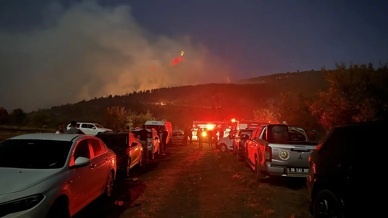 Çankırı’daki orman yangını kontrol altında