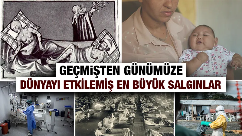 Geçmişten günümüze dünyayı etkilemiş en büyük salgınlar