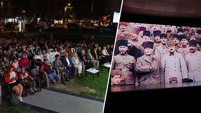 Kütahya’da “Zaferin Yolu, Ruhundaki Ateş” belgeseli yoğun ilgi gördü