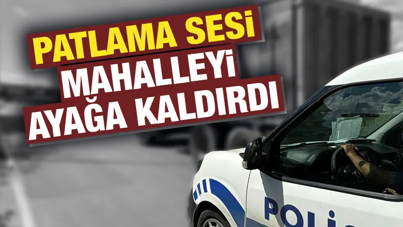 Kütahya’da patlama sesi mahallede korkuya neden oldu