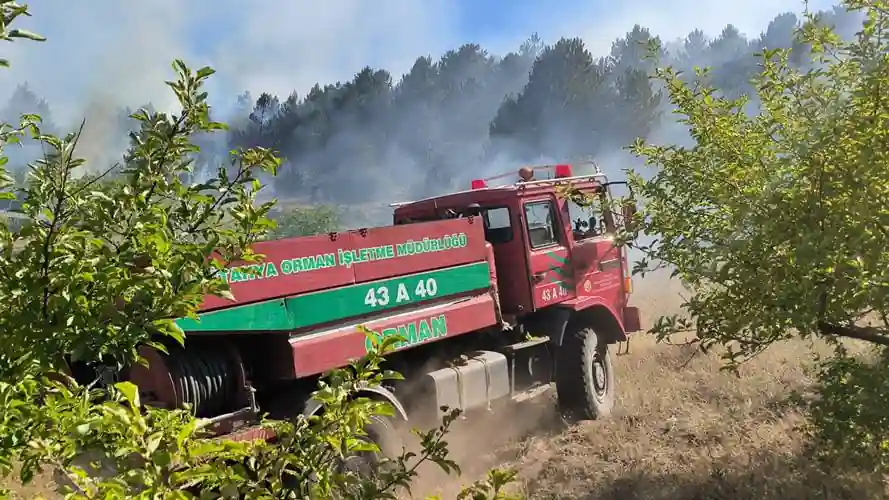 Kütahya'daki yangında son durum