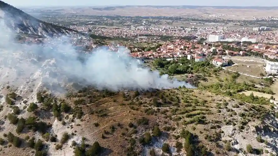 Kütahya'daki yangında son durum