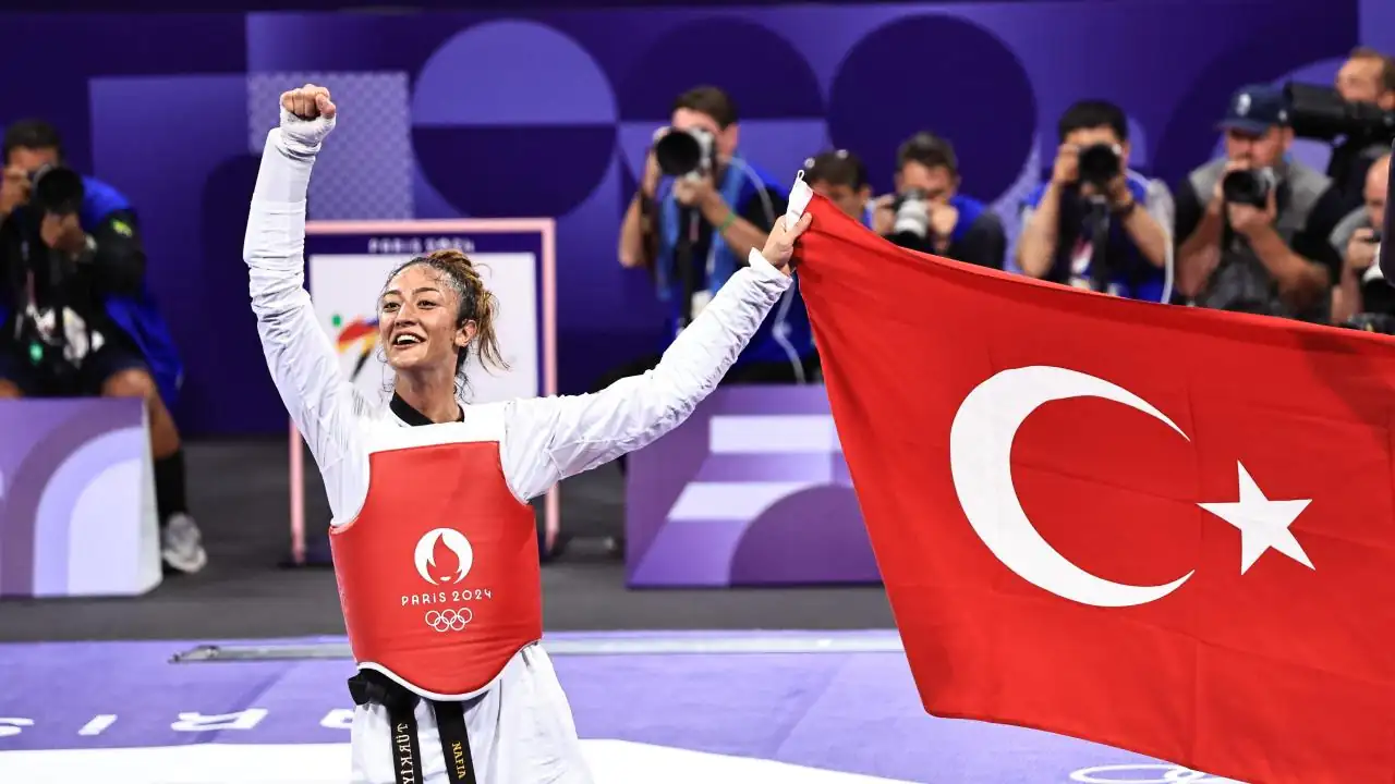 Nafia Kuş Aydın olimpiyat üçüncüsü oldu