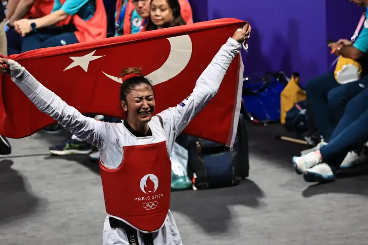 Nafia Kuş Aydın olimpiyat üçüncüsü oldu