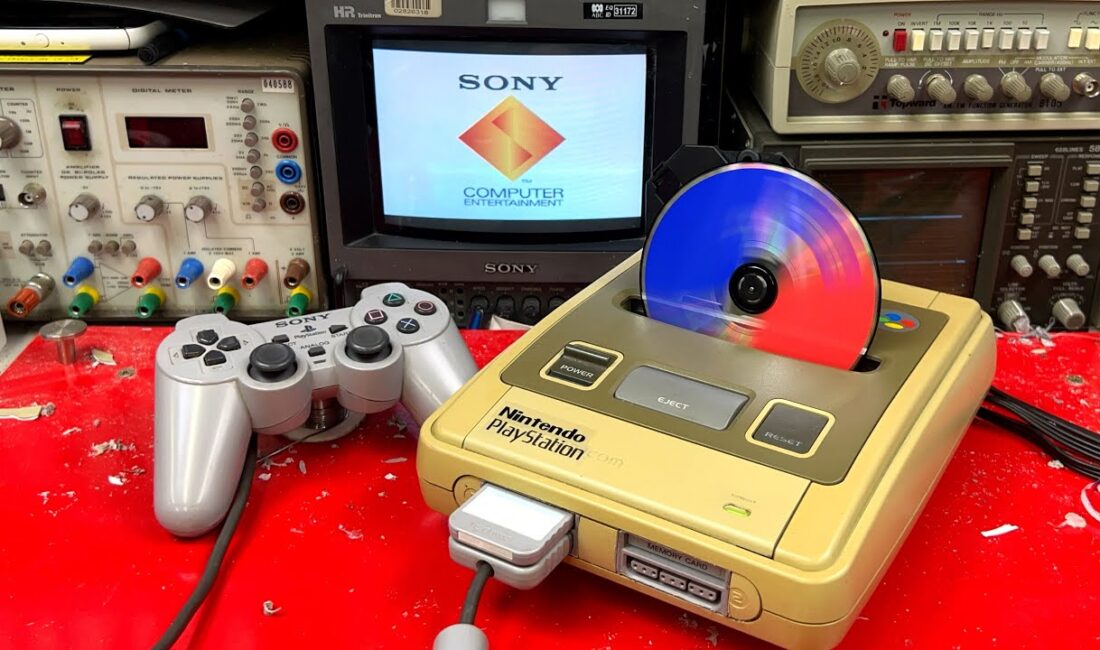 Nintendo PlayStation prototip kontrolcüsü,