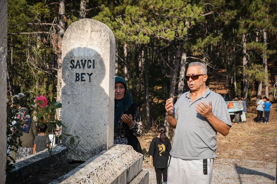 Savcı Bey, Domaniç'teki kabri başında anıldı