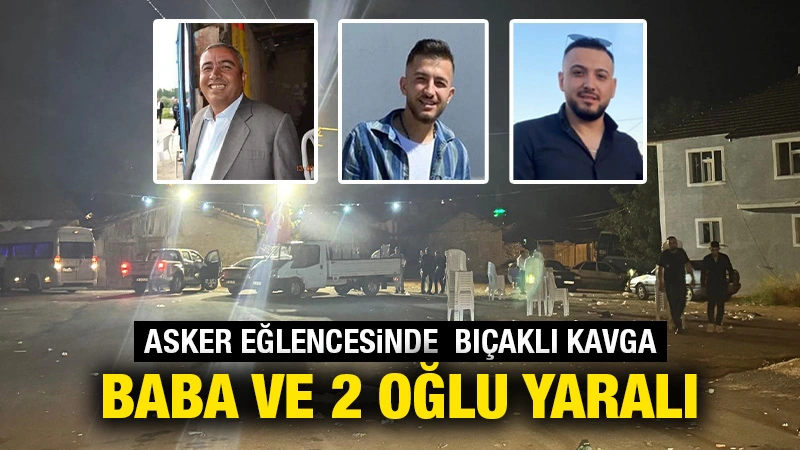 Kütahya’da asker eğlencesinde bıçaklı kavga