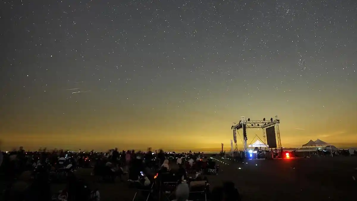 Karacabey Sahilinde “Perseid Meteor Yağmuru” Heyecanı