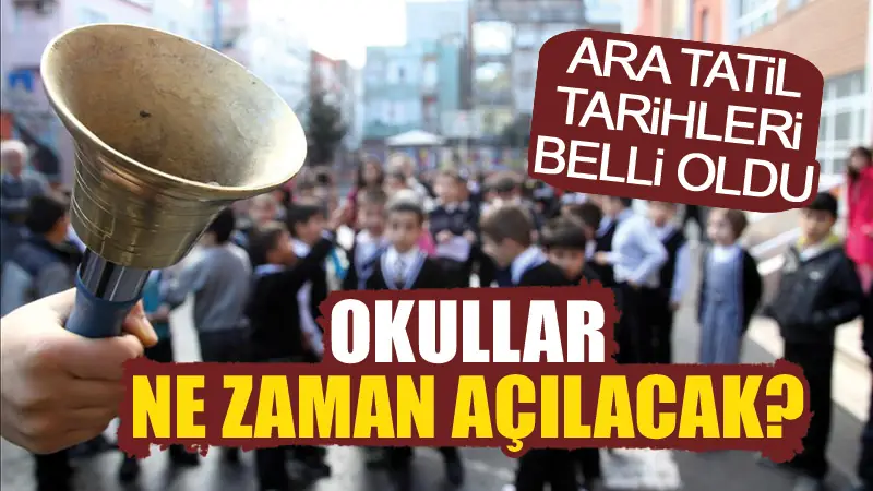 2024-2025 okullar ne zaman açılacak?