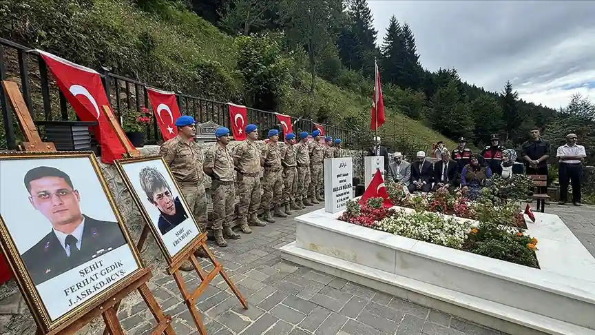 Trabzon'un Maçka ilçesi kırsalında,