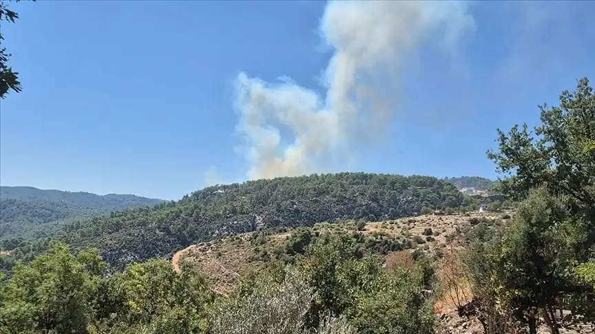 Antalya Kaş’ta orman yangını çıktı