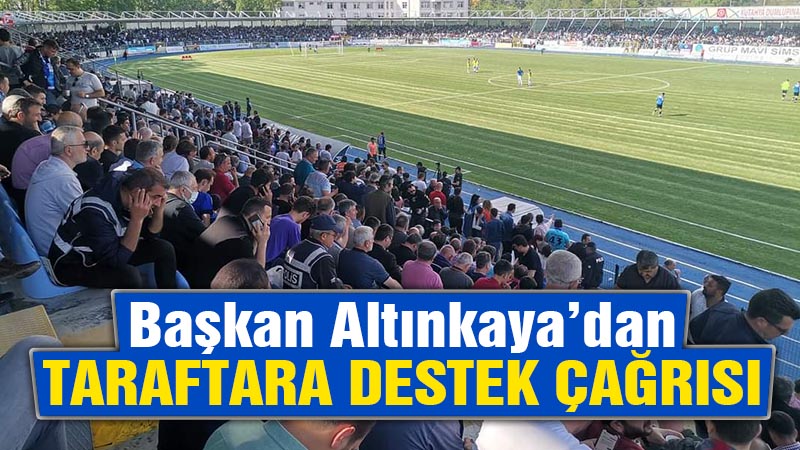 Belediye Kütahyaspor’dan taraftara destek çağrısı