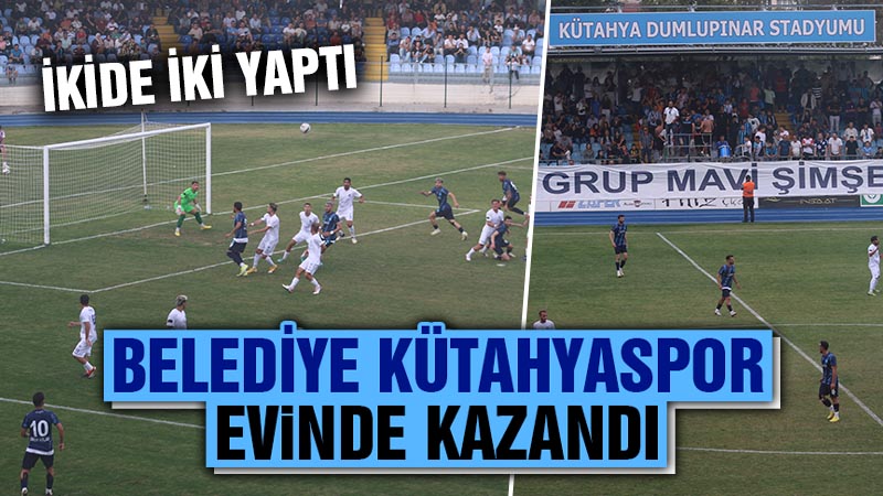 Belediye Kütahyaspor evinde kazandı