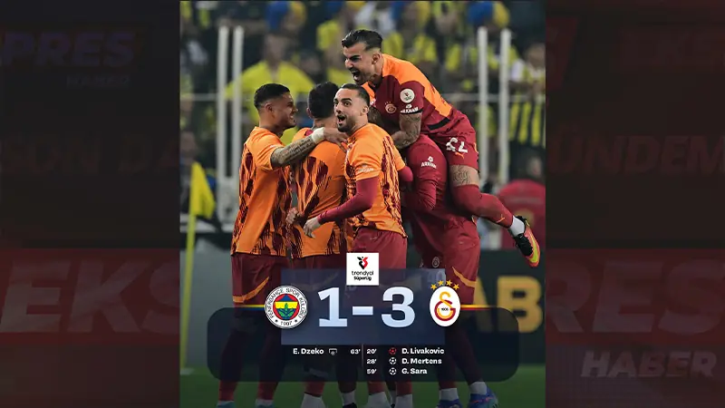 Galatasaray derbide gülen taraf 