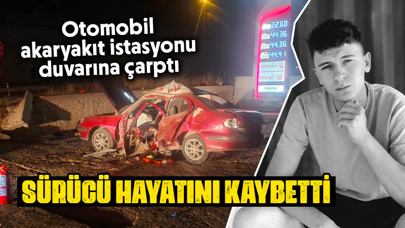 Kütahya’da 21 yaşındaki genç kazada öldü