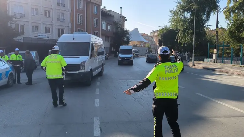 Kütahya'da işçi ve personel servisleri denetlendi