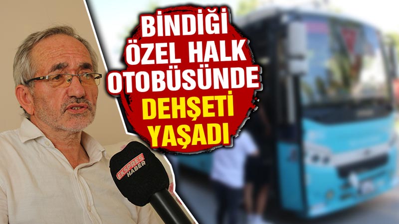 Kütahya’da otobüs şoförünün yolcuyu darp ettiği iddiası