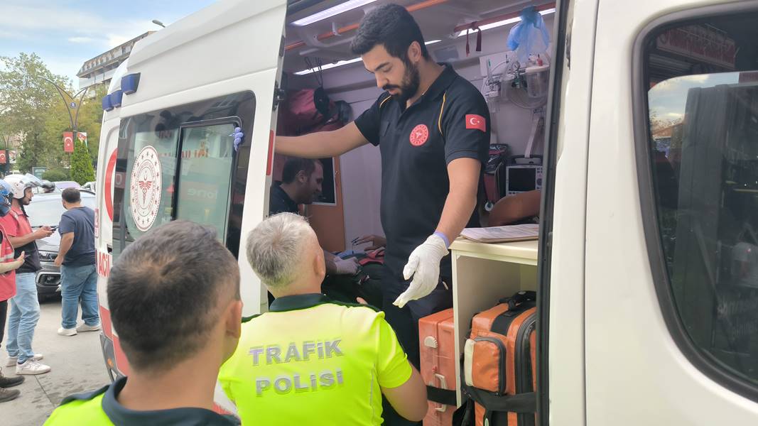 Kütahya’da yayaya yol verme kaza ile sonuçlandı