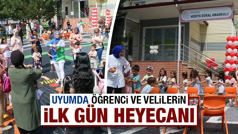 Kütahya’da binlerce öğrenci okula başladı