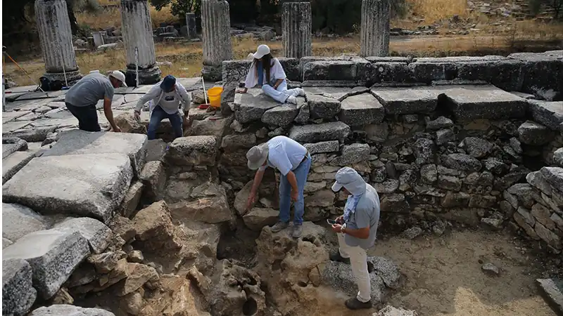 Tanrıça Hekate’nin tapınağı eski görünümüne dönüyor