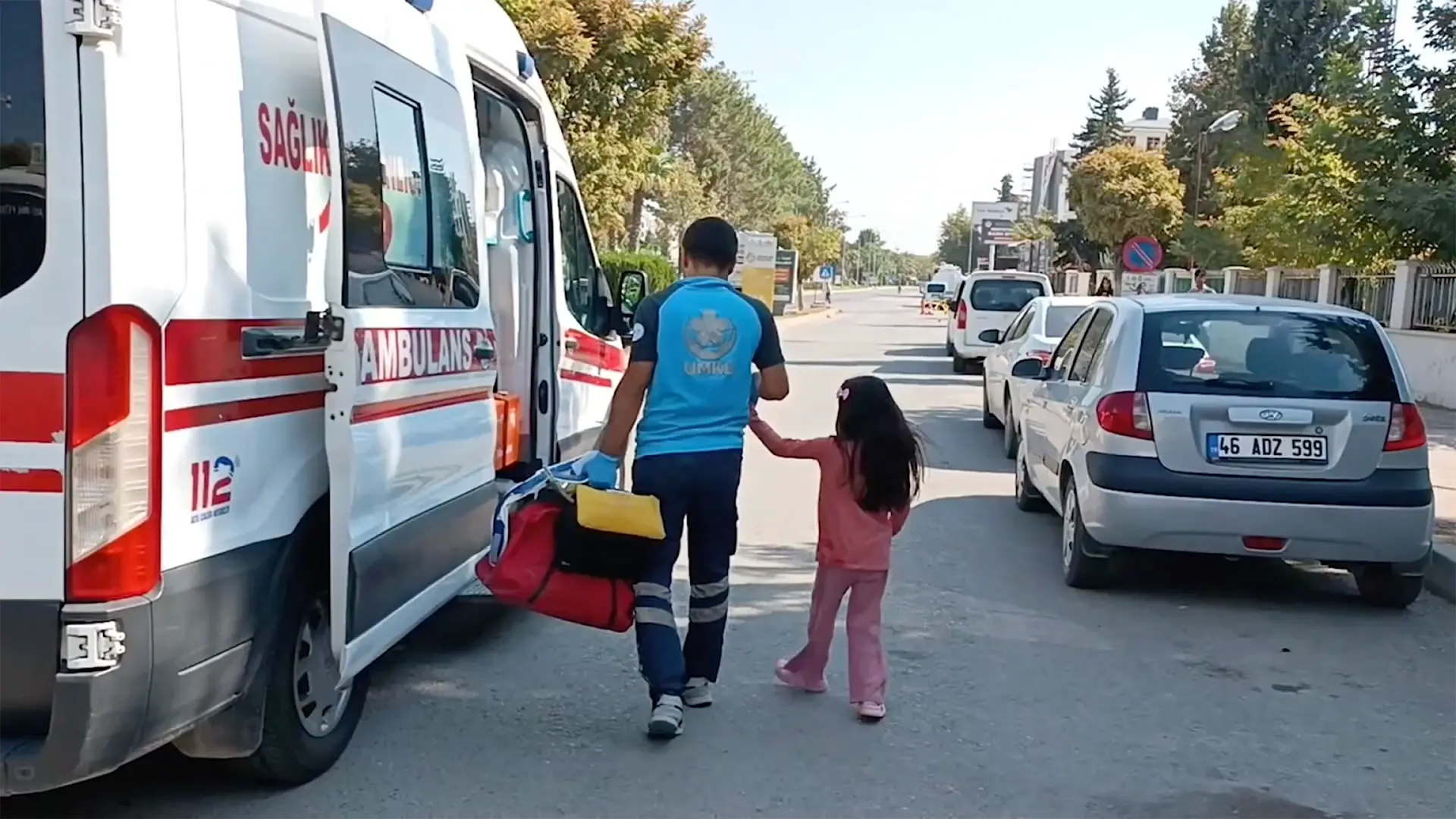 Tır ile otomobil çarpıştı: 3 yaralı