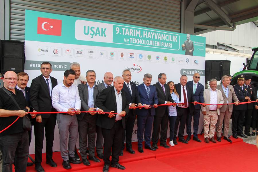 Uşak 9. Tarım, Hayvancılık ve Teknolojileri Fuarı kapılarını açtı