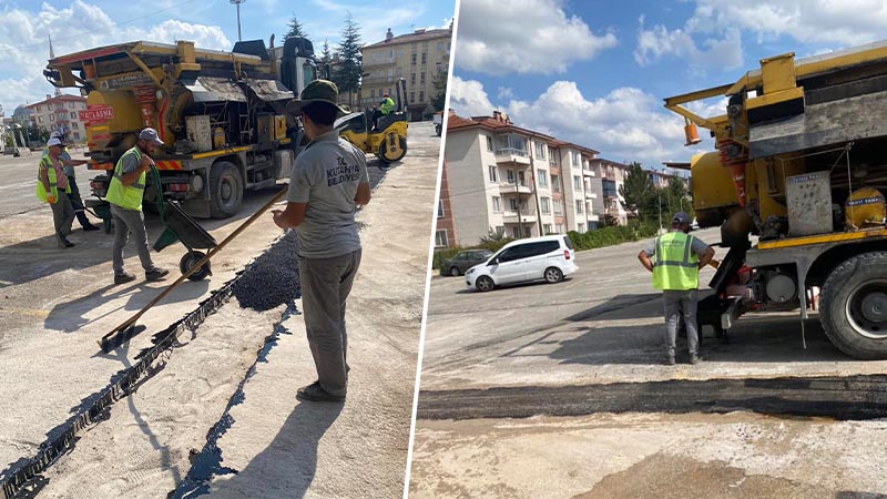 Kütahya’da semt pazarında çalışmalar tamamlandı 