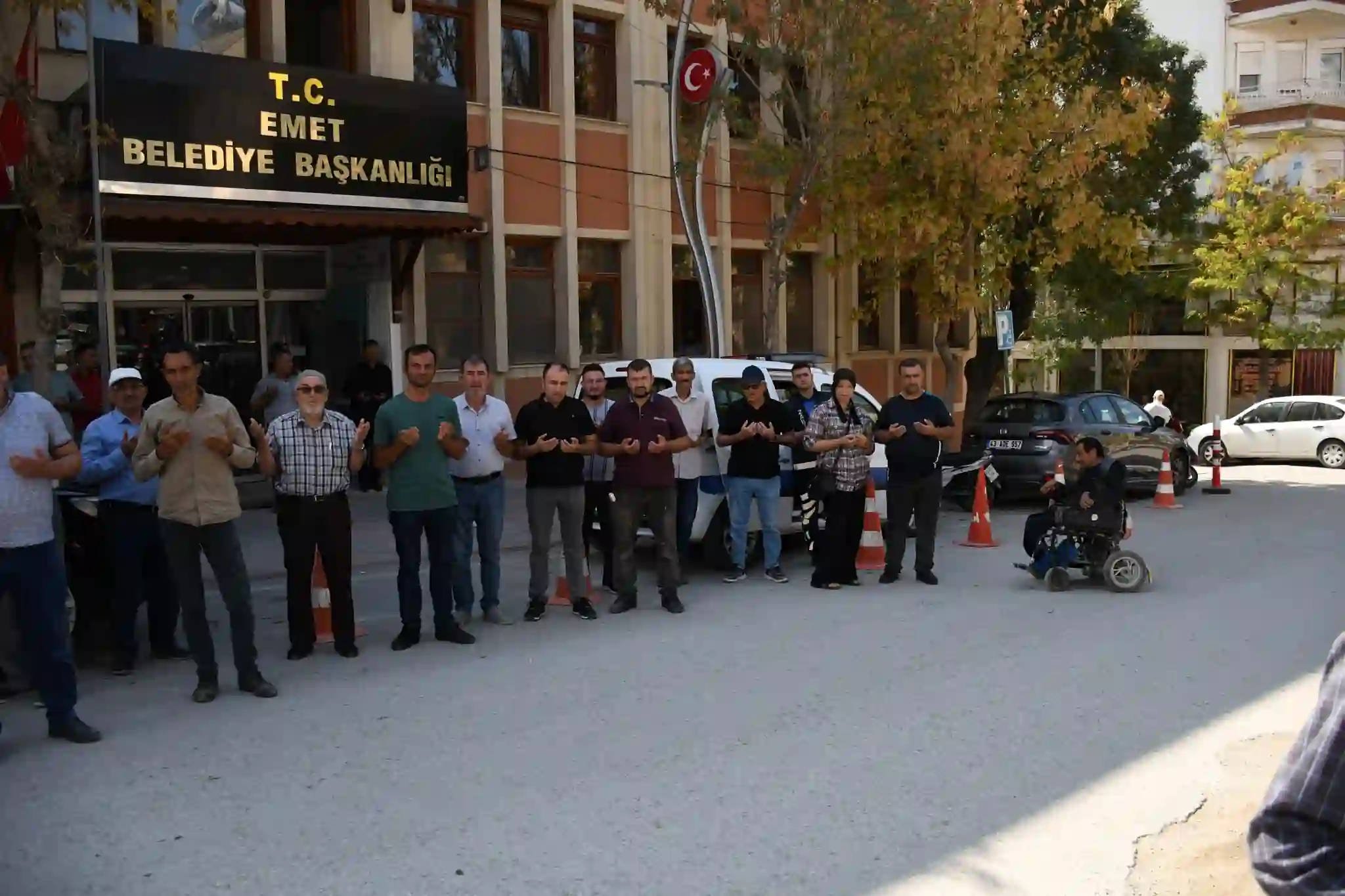 Kütahya Emet’te hayır kurban etkinliği