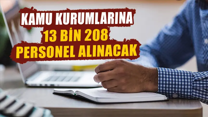 Kamu kurumlarına yapılacak personel