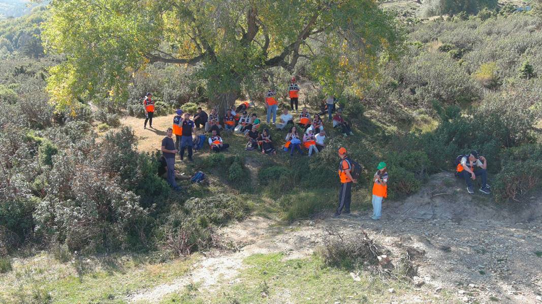 Kütahya’da AFAD gönüllüleri doğa yürüyüşünde buluştu