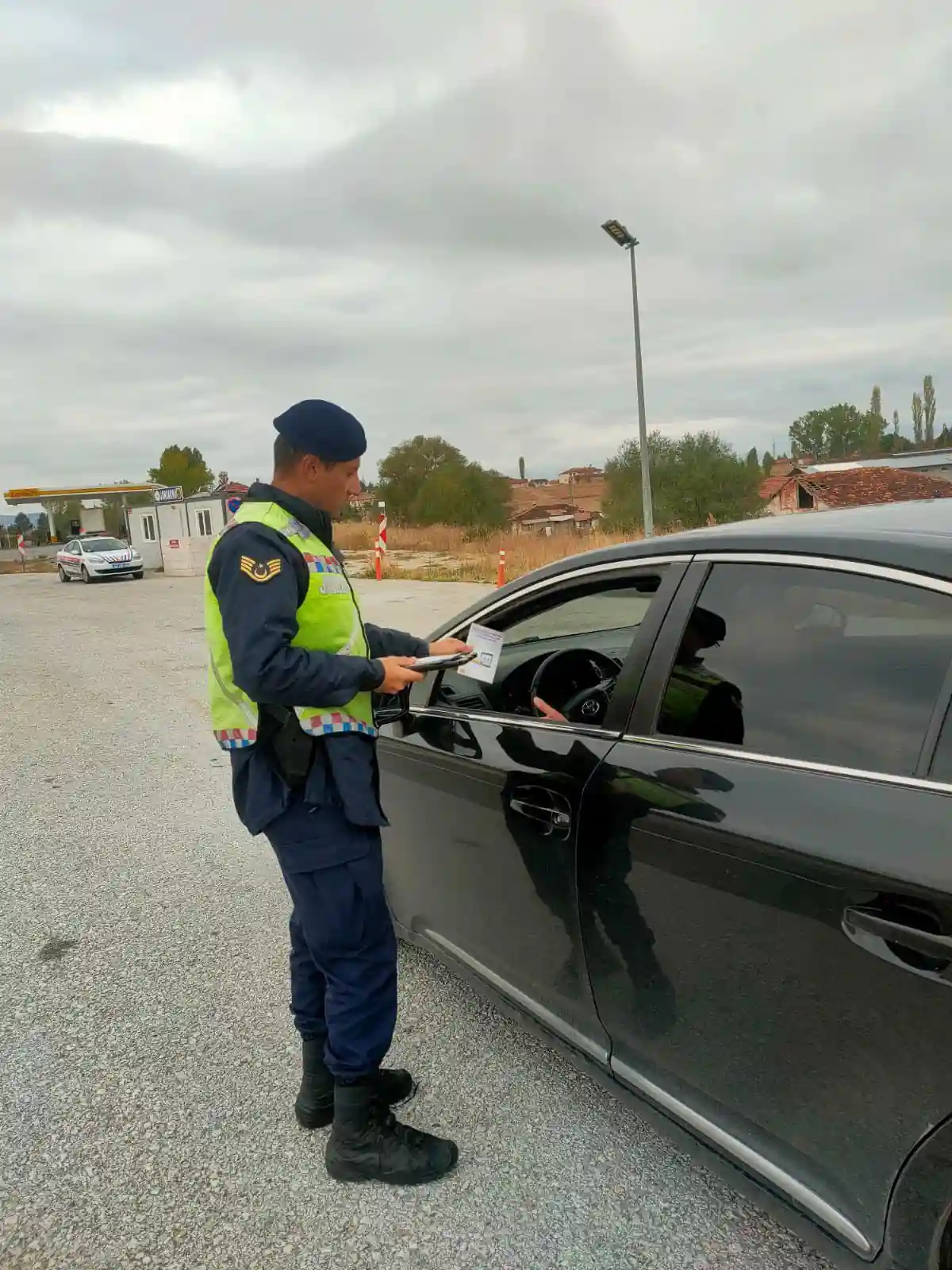 Kütahya’da jandarma ekiplerinden denetim