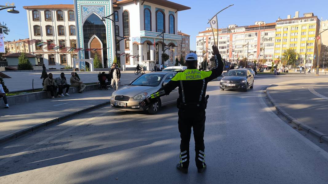 Kütahya’da Şahin ekipleri motosiklet