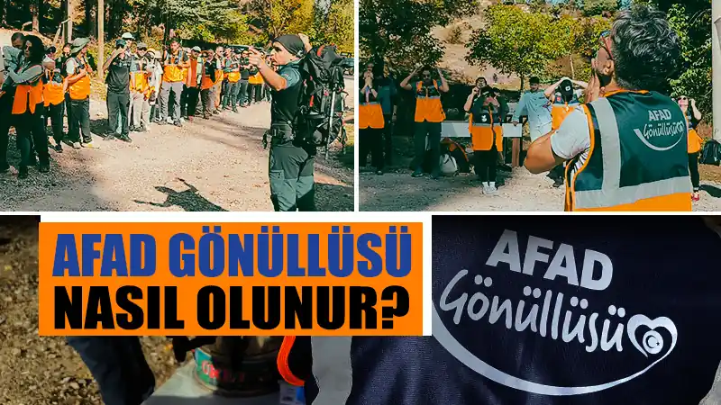 Kütahya’da AFAD gönüllüsü nasıl