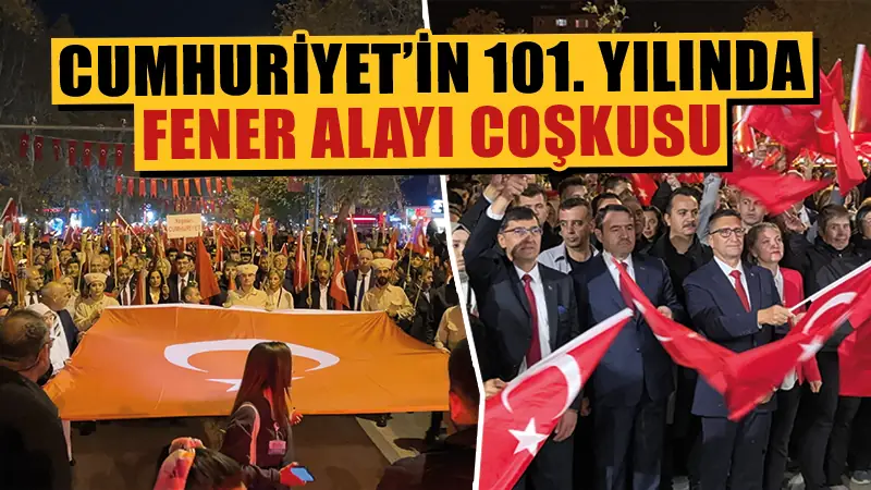 Kütahya’da Cumhuriyet’in 101. yıl