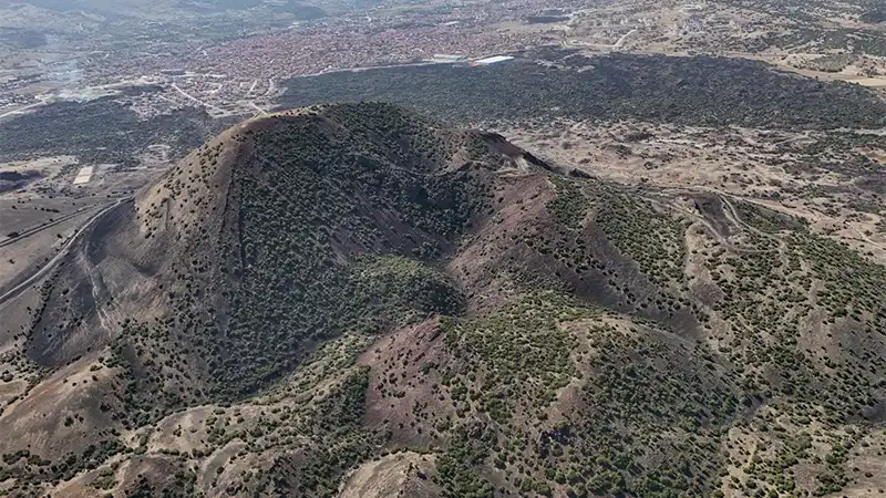 Manisa'daki Kula-Salihli Jeoparkı'nda keşfedilen