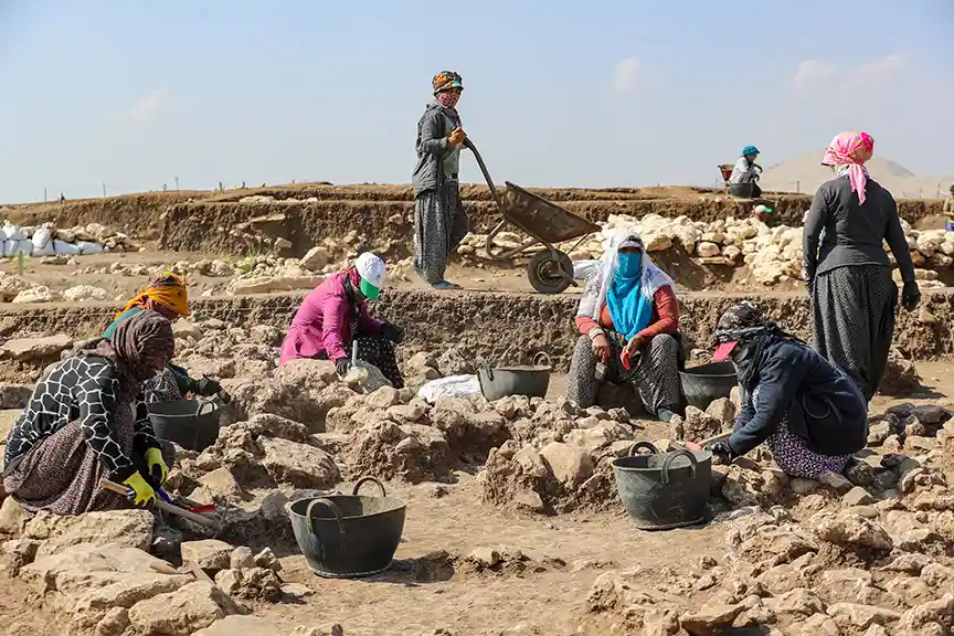 Diyarbakır'ın Ergani ilçesindeki Çayönü