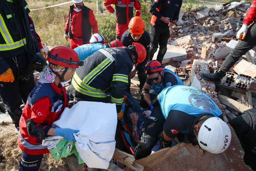 Uşak'ta, Uluslararası Afet Risklerinin