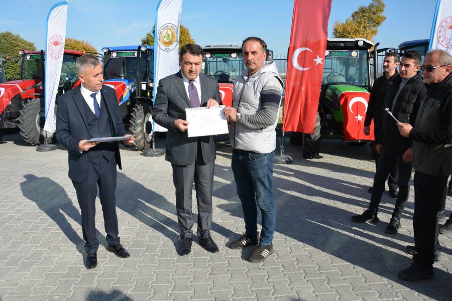 Kütahya’da Orköy Destekleri sertifika töreni gerçekleştirildi