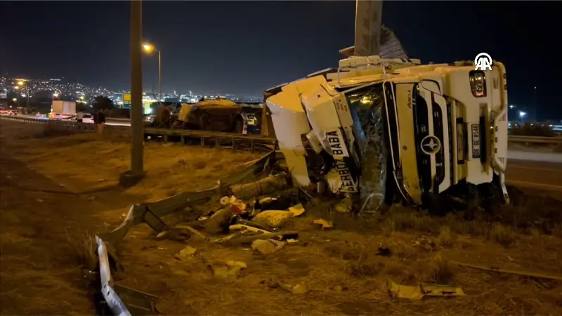 Hatay'ın İskenderun ilçesinde, sürücüsünün